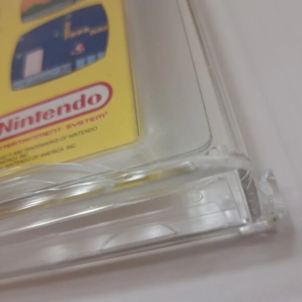 CIB Nintendo NES Super Mario Bros. 3 Graded WATA 7.5 Cracked Case